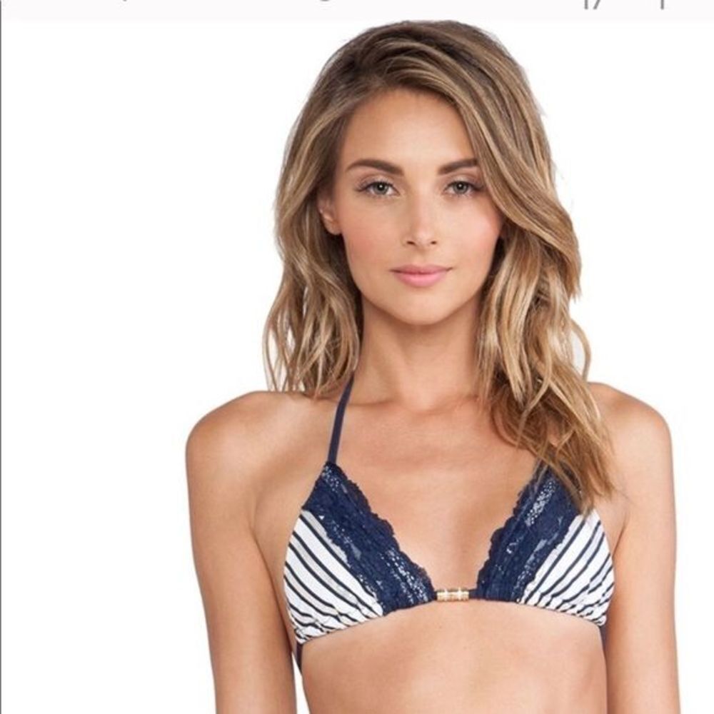 Beach Bunny First Mate Tri Bikini Top